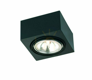 Plafond ARGON Rodos 346 schwarz G9 1x6W IP20 Stahl
