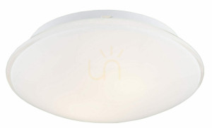 Plafond ARGON GIN weiß Glas 2xE27 IP20 300x300 mm 694