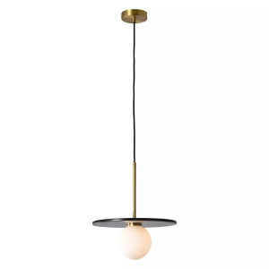 Bilo III Pendelleuchte 1xG9 schwarz PL0136-BK