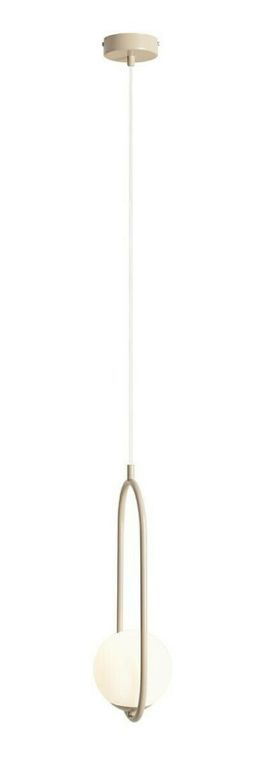 Pendelleuchte Aldex Riva Beige Glas Metall 1086G17