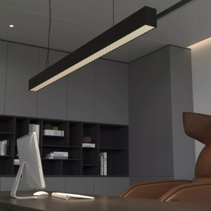Sigi II LED-Pendelleuchte schwarz PL0127-BK