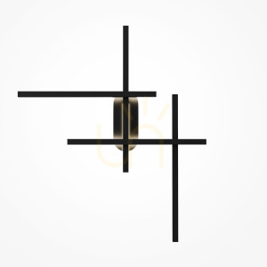 HALO Wandleuchte MOD248WL-L24BK Maytoni