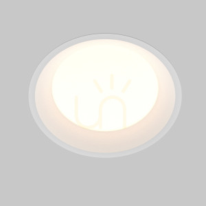 OKNO Einbauleuchte DL055-24W3-4-6K-W IP44 Maytoni