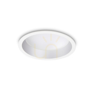 Einbauleuchte Ideallux DEEP weiß LED 20W 4000K Ø16cm 249049