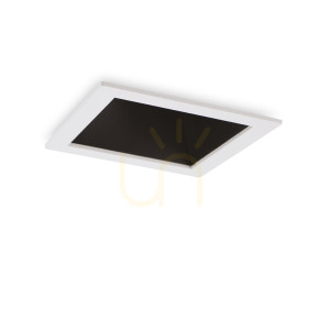 Einbauleuchte Ideallux GAME Trim Square schwarz LED 11W 3000K 192352