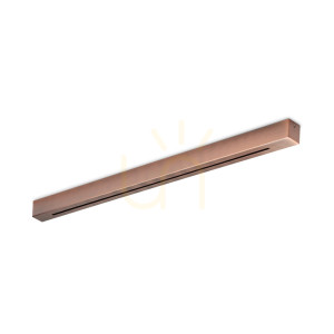 Baldachin Ideallux ROSONE 328744 kupfer 73 cm 4-flammig Aluminium Metall