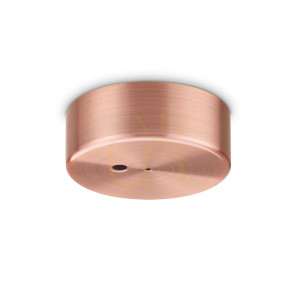 Rosone Ideallux ROSONE Magnetabdeckung 1-flammig Kupfer 9 cm 328706