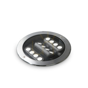 Einbauleuchte Ideallux Taurus rund schwarz 20W 277035