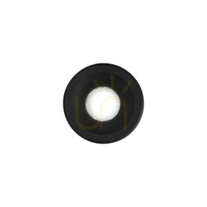 Einbauleuchte Ideallux Virus schwarz LED 3W Aluminium Ø4 cm 244846