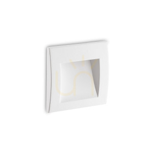 Einbauleuchte Ideallux WIRE weiß LED 1,5W 9 cm Aluminium 268996