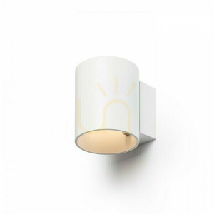 Wandleuchte Tuba W Wandleuchte Matt Weiß 230 V Led G9 5