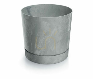 TUBO P BETON EFFECT frostsicherer Blumentopf - Beton 14,5 L