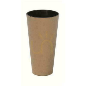 Tubus Slim Eco Holz-naturo 27 L Frostsicherer Topf