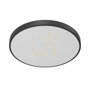 Plafond Antigo Ika LED 25x25 cm weiß schwarz 3000K 1150 lm 1060