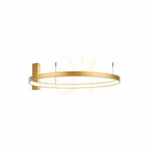Plafond Antigo Agari Gold LED 87 cm 2-flammig 4000K 1345