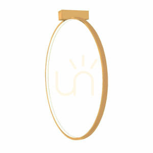 Wandleuchte Antigo Agaro 87 LED Gold matt 930 mm 4315
