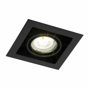 Einbauleuchte Antigo Ebino schwarz GU10 12x12 cm 3304