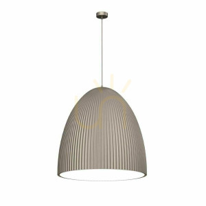 Pendelleuchte Antigo Gandra 60x60 platin matt E27 LED 5029