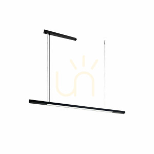 Pendelleuchte Antigo Hakoda LED schwarz 130 cm 3000K 1954