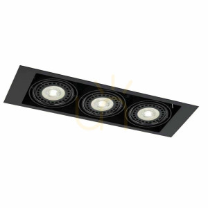 Einbauleuchte Antigo Muko 3 schwarz LED ES111 3314