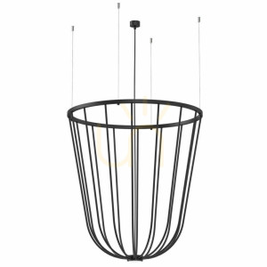 Pendelleuchte Antigo no. moon O Z schwarz 80 cm Stahl GX53 LED 5143