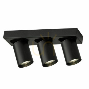 Strahler Antigo Tarumi 3-flammig GU10 schwarz 7974