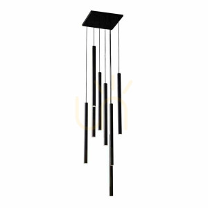 Pendelleuchte Antigo Yabu 8 schwarz 5530 LED MR11 40 cm