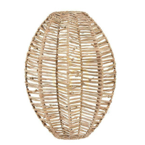 Pendelleuchte BAZAR BIZAR Raffia natur beige 30x40 cm Avanti Wall Lamps M