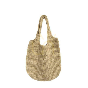 Raffia Shopper Beige 40 cm BAZAR BIZAR