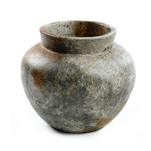 Die Funky Vase - Antik Grau - S