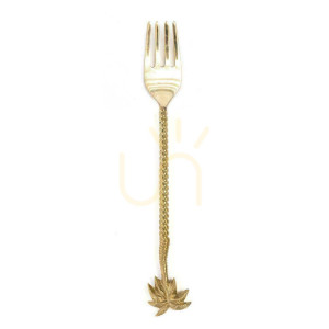 Palmengabel BAZAR BIZAR aus Messing Gold 22 cm