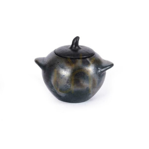 Terrakotta Krug schwarz BAZAR BIZAR Burned Collection M