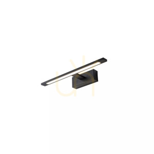 Elgidia Wandleuchte 1xLED IP 44 schwarz WL0122-S-BK