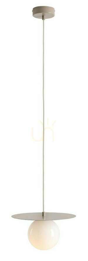 Pendelleuchte Aldex Loop Beige Metall Glas 1125G17_S