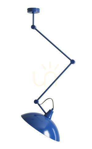 Plafon Aldex Melos Cobalt Metall 1xE27 808PL_G25