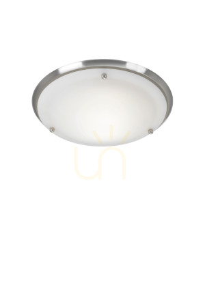 Plafond Markslojd ÅRE Weiß Metall Glas IP44 27,5 cm 102527
