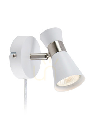 Wandleuchte Markslojd FOLIE 108627 Weiß Metall 1-flammig 11 cm