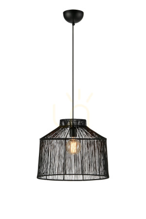 Pendelleuchte Markslojd Capanna 108668 schwarz Metall 42 cm