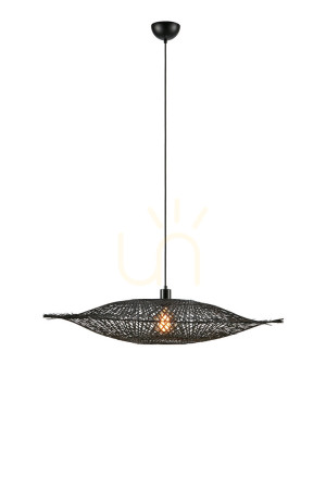 Pendelleuchte Markslojd Kumo 92 cm schwarz Metall/Bambus 108672
