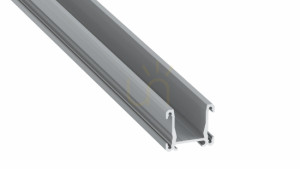 LED-Profil LUMINES Typ Fasso silber eloxiert 1 m