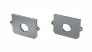 ALU LUMINES Strada M3-M1 silber eloxiert Stecker mit Loch