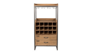 Weinvitrine - The Excellent Vintage von Lunares Design, 112,5cm, Flaschenbar