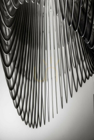 Slamp Aria Xl Black Fade Pendelleuchte.