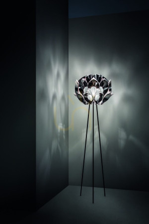 Slamp Flora Stehleuchte Zinn.