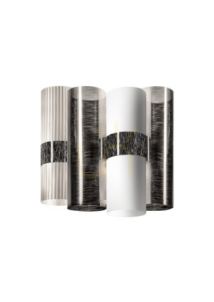 Slamp La Lollo Applique Wandleuchte aus Zinn