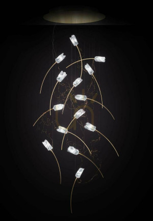 Slamp Tulip 14 Runde Pendelleuchte.