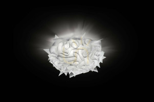 Slamp Veli Ceiling/Wall Medium White Deckenleuchte.