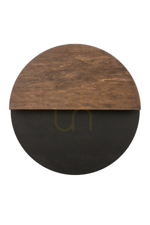 Wandleuchte Sigma LUNA LED schwarz Plywood 7W 350 lm 40860