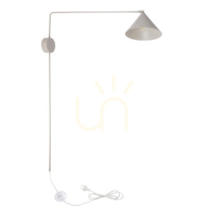 Wandleuchte Sigma MAGIC grau-beige E27 40931