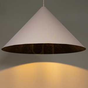 Pendelleuchte Sigma VESUVIO 1x E27 beige schwarz 70 cm SKU 41072